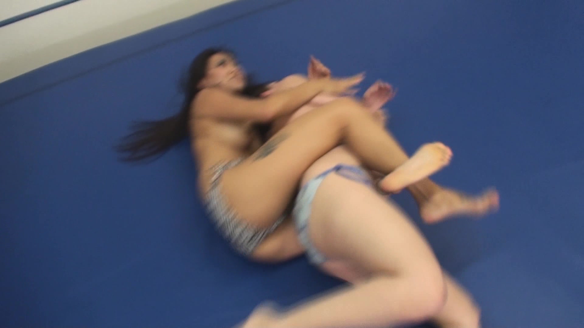 Nicole Vs Kym Topless Catfight Wrestling Streaming Video On Demand